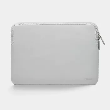 Trunk neopreen sleeve voor MacBook 14 (Silver Cloud)