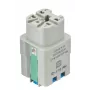 Harting Han A® female insert 4 contacten Quick Lock 09200042733