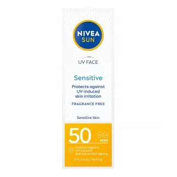NIVEA Sun Sensitive gezichtszonnecrème LSF50 50ml
