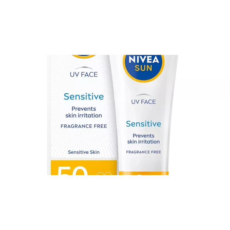 NIVEA Sun Sensitive gezichtszonnecrème LSF50 50ml