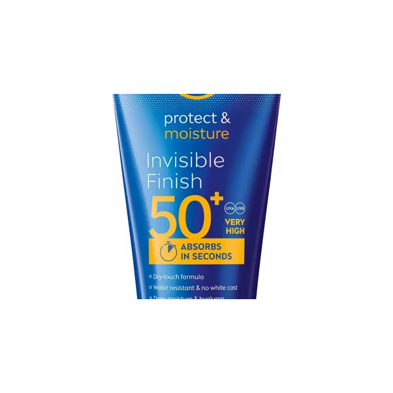 NIVEA Sun Invisible Finish hydraterende zonnebrandlotion SPF50+ 150ml