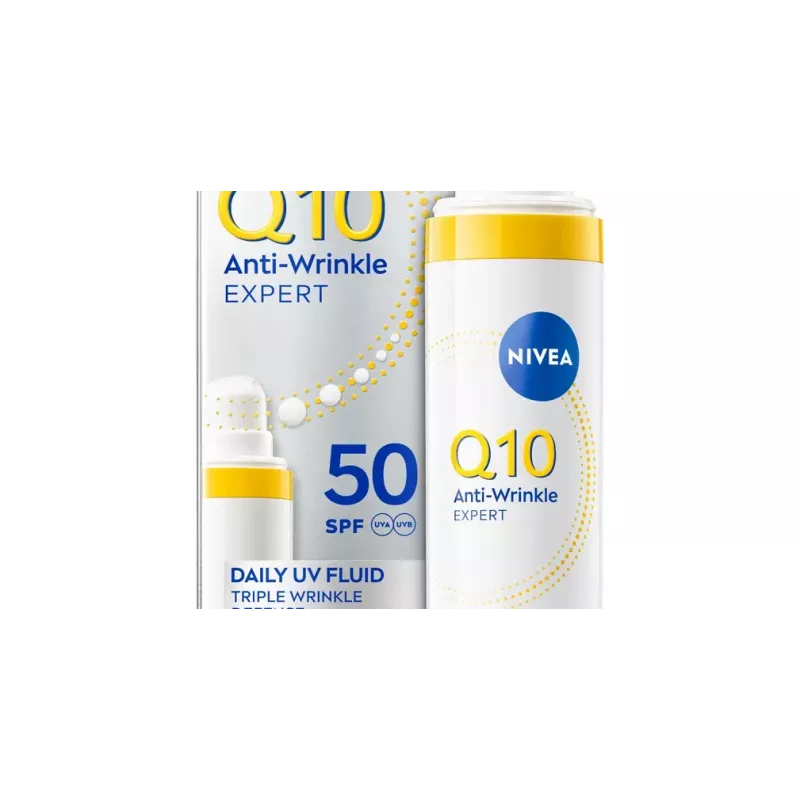 NIVEA Q10 Daily UV Fluid anti-rimpel gezicht SPF50 40ml