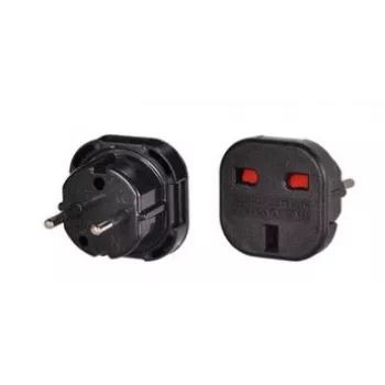 iLike UK/EU oplader adapter zwart