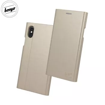 Beeyo Samsung Galaxy S8 G950 Book Grande Case goud