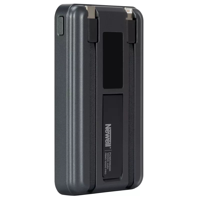 Powerbank Newell MS-10000 Pro MagSafe 10000 mAh Lightning, USB-C - grijs
