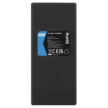Newell CD-USB-C driebaans acculader voor Canon LP-E17