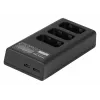 Newell CD-USB-C driebaans acculader voor Sony NP-FW50