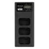 Newell CD-USB-C driebaans acculader voor Sony NP-FW50