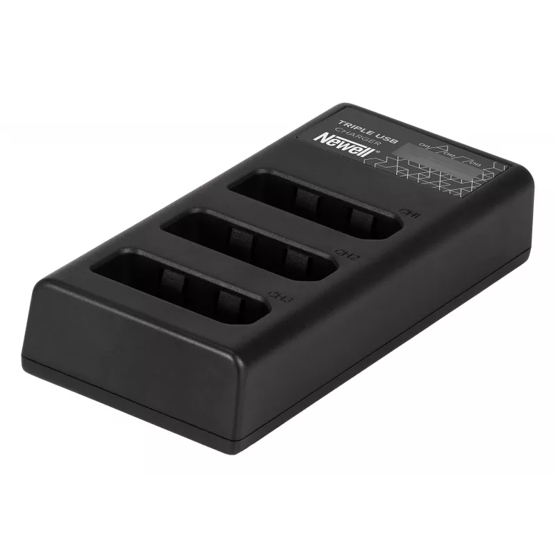 Newell CD-USB-C 3-baans acculader voor Nikon EN-EL14