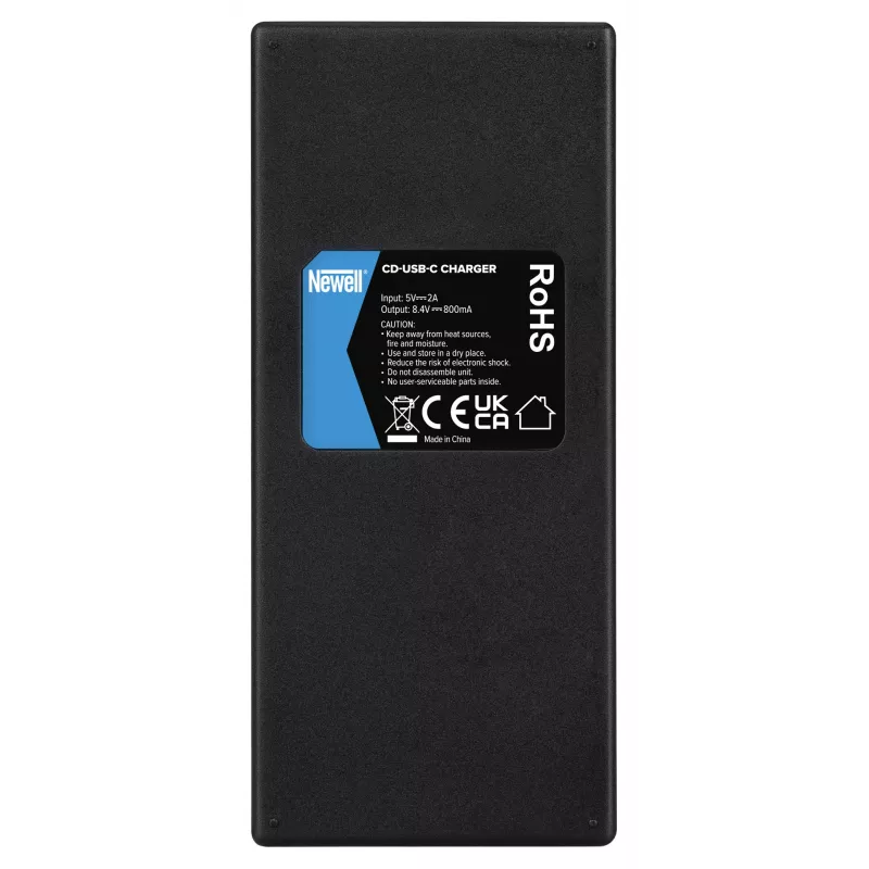 Newell CD-USB-C driebaans lader voor Canon LP-E6-accu's