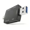 Newell OTG 4-in-1 USB 3.0 hub zwart