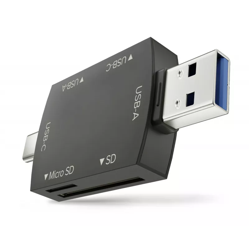 Newell OTG 4-in-1 USB 3.0 hub zwart