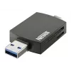 Newell OTG 4-in-1 USB 3.0 hub zwart