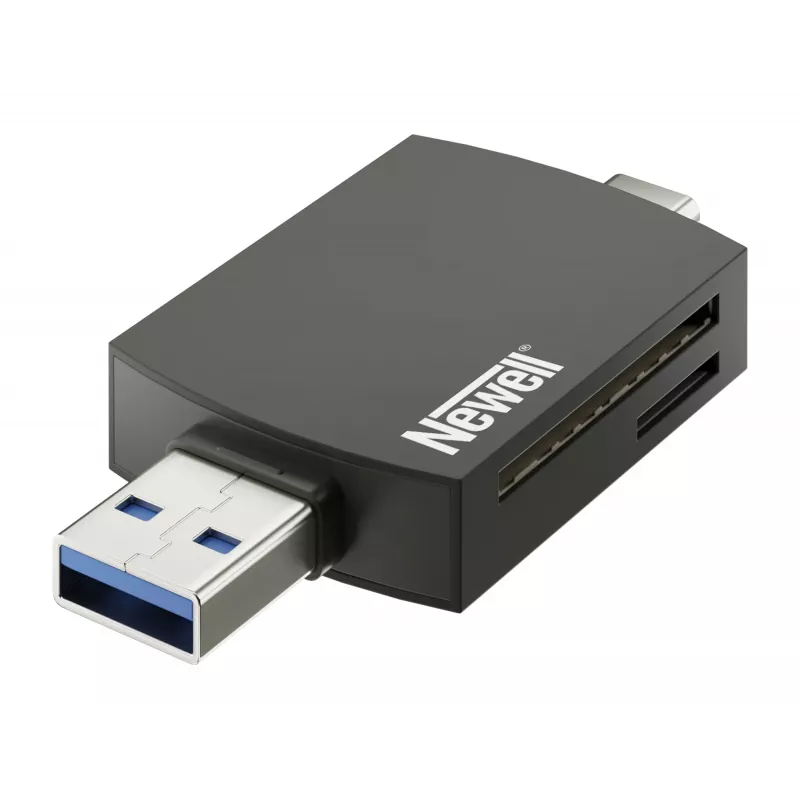 Newell OTG 4-in-1 USB 3.0 hub zwart