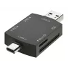 Newell OTG 4-in-1 USB 3.0 hub zwart