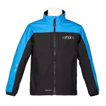 IRIX Expedition herenjas XL – zwarte waterafstotende outdoorjas met verstelbare capuchon