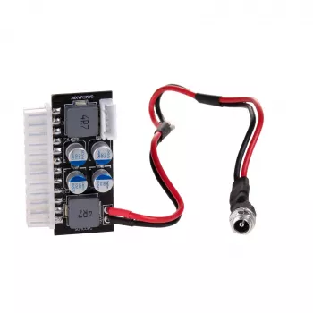 Akyga AK-CA-38 PICO-PSU DC/ATX-voedingsadapter, 120 W, 12 V DC-ingang, 24-pin ATX, P4, SATA, Molex