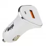 Akyga AK-CH-07 autolader 12/24V 18W USB-A Quick Charge 3.0 5-12V / 1.5-3A wit