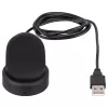 Akyga AK-SW-10 laadstation voor Samsung Galaxy Watch 42/46 mm, Gear S2 / S3, Micro-USB-naar-USB-kabel 1 m