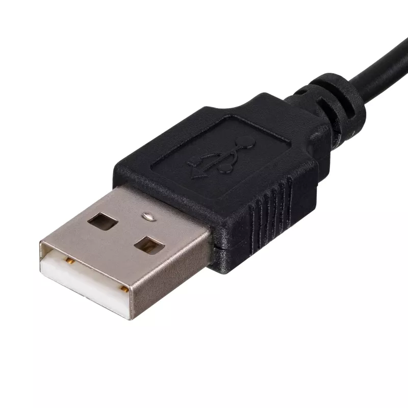 Akyga AK-SW-19 USB-laadkabel met clip voor Garmin Forerunner 220, 1 m, zwart