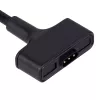 Akyga AK-SW-23 magnetische USB-laadkabel voor Fitbit Ionic, 1 m, zwart
