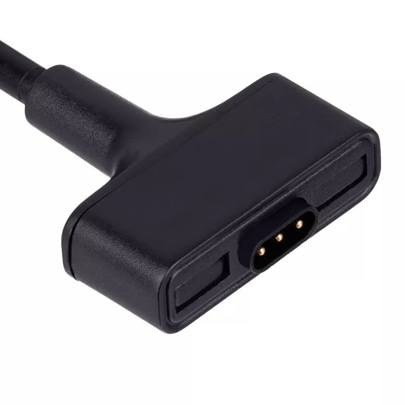 Akyga AK-SW-23 magnetische USB-laadkabel voor Fitbit Ionic, 1 m, zwart