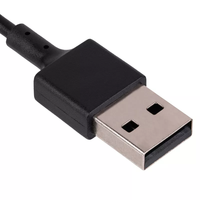 Akyga AK-SW-23 magnetische USB-laadkabel voor Fitbit Ionic, 1 m, zwart