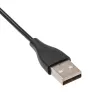 Akyga AK-SW-27 magnetische USB-laadkabel voor Fitbit Versa 3 / Sense, 1 m, zwart