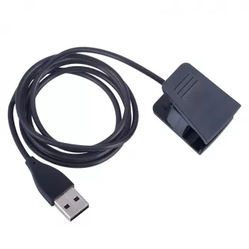 Akyga AK-SW-28 laadkabel voor Fitbit Charge 2, USB-A, 1 m, zwart