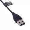 Akyga AK-SW-28 laadkabel voor Fitbit Charge 2, USB-A, 1 m, zwart