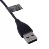 Akyga AK-SW-35 laadkabel voor Fitbit Alta HR, USB-A, 1 m, zwart