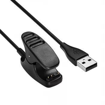 Akyga AK-SW-38 laad- en datakabel voor Suunto 3 / 5 / Fitness / Ambit, USB-A, 1 m, zwart