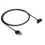 Akyga AK-SW-39 magnetische laadkabel voor Ticwatch Pro 3 GPS / E3, USB-A, 1 m, zwart