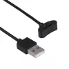 Akyga AK-SW-39 magnetische laadkabel voor Ticwatch Pro 3 GPS / E3, USB-A, 1 m, zwart