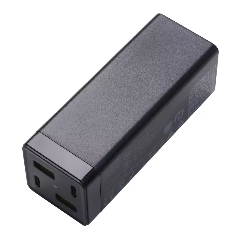 Akyga Charge Brick AK-CH-17 USB-oplader 65 W, 2 x USB-C PD + 2 x USB-A QC 4+, zwart