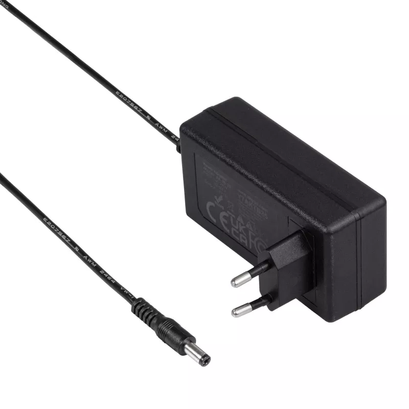Akyga AK-TB-12 universele voeding, 12 V, 3 A, 36 W, 5,5 x 2,1 mm, 1,4 m