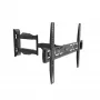 Akyga AK-MB-11 draaibare TV-muurbeugel, 37-75 inch, 40 kg, VESA 600x400, draaien ±90°, zwart