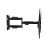 Akyga AK-MB-11 draaibare TV-muurbeugel, 37-75 inch, 40 kg, VESA 600x400, draaien ±90°, zwart