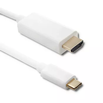Qoltec USB 3.1 Type C mannelijk naar HDMI A mannelijk kabel 2m 4K 60Hz
