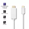 Qoltec USB 3.1 Type C mannelijk naar HDMI A mannelijk kabel 2m 4K 60Hz
