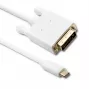 Qoltec USB 3.1 Type-C stekker naar DVI-D stekker adapterkabel 2m 4K