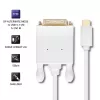 Qoltec USB 3.1 Type-C stekker naar DVI-D stekker adapterkabel 2m 4K