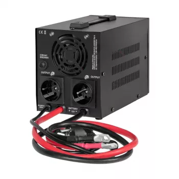 KEMOT PROsinus-500-LFP4 UPS zuivere sinus omvormer met laadfunctie 12V 230V 500VA/300W