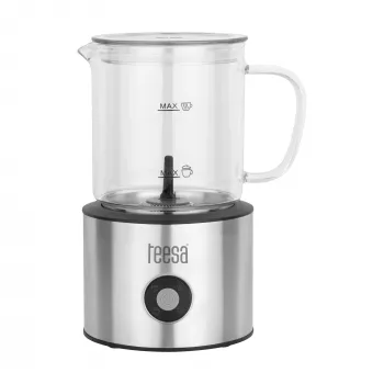 TEESA melkopschuimer AROMA F60 500W zwart/zilver