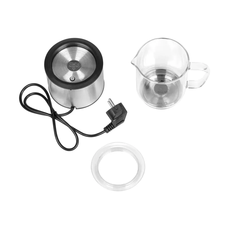 TEESA melkopschuimer AROMA F60 500W zwart/zilver