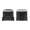 TEESA TSA6002 professionele compressor-koelkast/vriezer 40L, DC12/24V AC230V, batterijcompatibel, grote wielen, stevige greep, Bluetooth