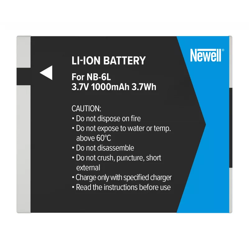 Newell vervangende accu NB-6L voor Canon