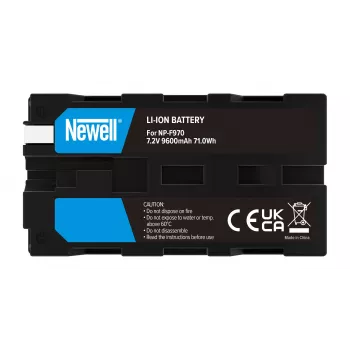 Newell vervangende accu voor Sony NP-F970