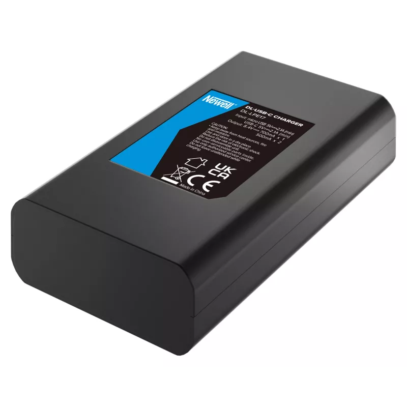 Newell dual-channel USB-C-oplader DL-USB-C voor Canon LP-E17-accu's