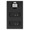 Newell dual-channel USB-C-oplader DL-USB-C voor Canon LP-E10-accu's